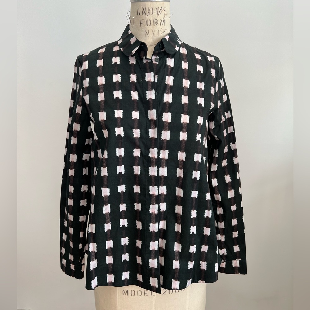 COS Geo Printed Shirt, Sz 2
